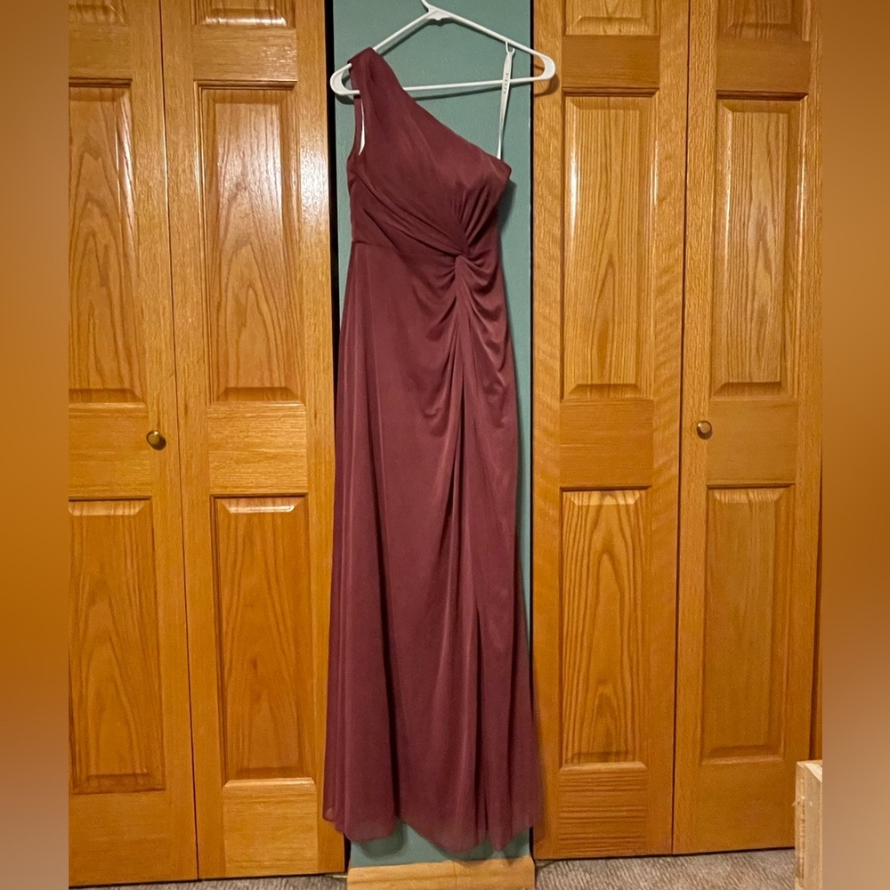 Azazie Desert Rose Bridesmaid Dress